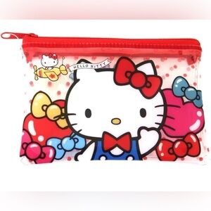 Card Wallet & Case Red Hello Kitty